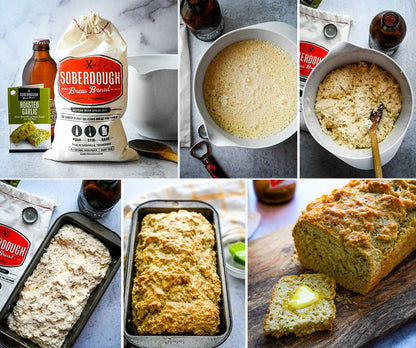 Lemon Poppy Seed Brew Bread