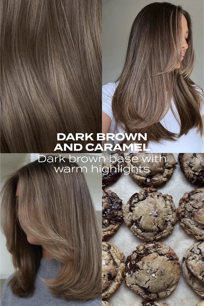 Dark Brown And Caramel