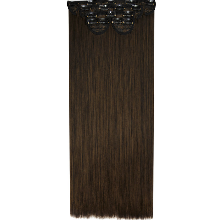 Lullabellz Super Thick 26" 5 Piece Statement Straight Clip In Hair Extension