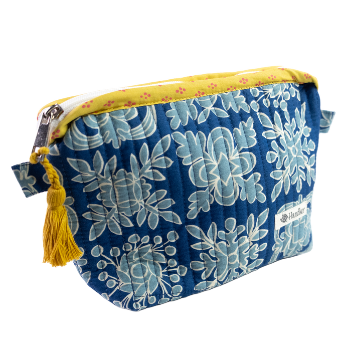 Maggie Quilted Zipper Pouch