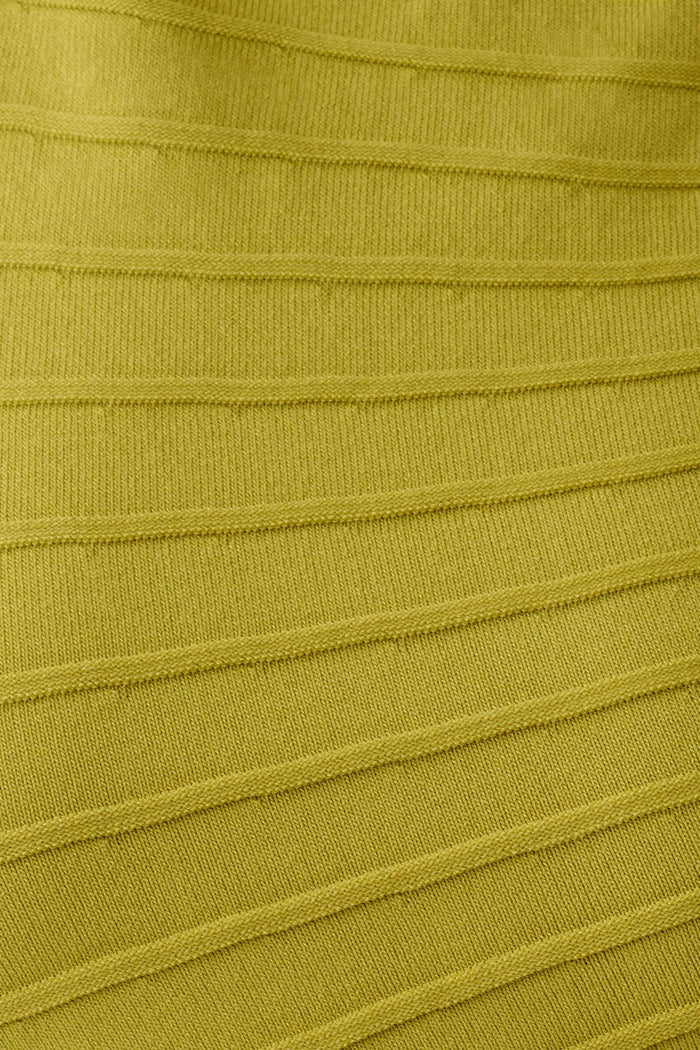 Marylee Knit Ribbed Sleeveless Top - Olive
