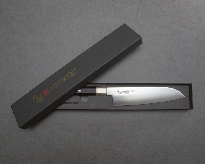 Mcusta Zanmai "Hybrid VG10" 180mm Santoku