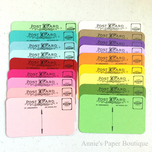 Mini Postcards Color Bundle