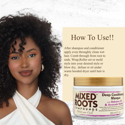 Mixed Roots Deep Conditioning Masque 355ml