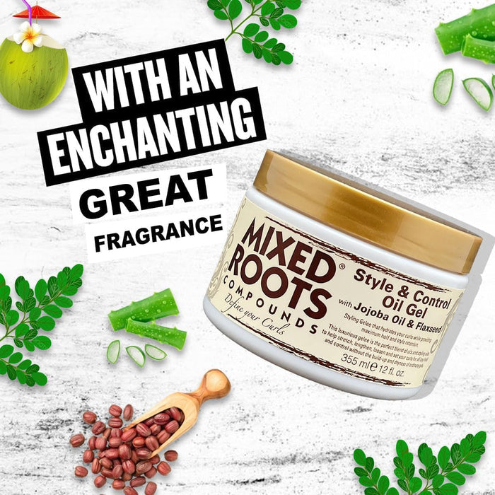 Mixed Roots Style & Control Oil Gel 355ml