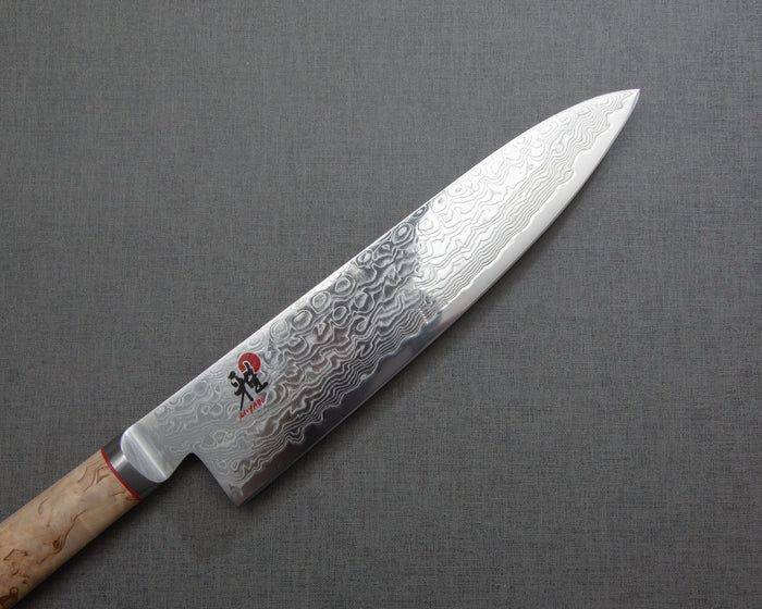 Miyabi SG2 Damascus Gyuto with Birchwood Handle