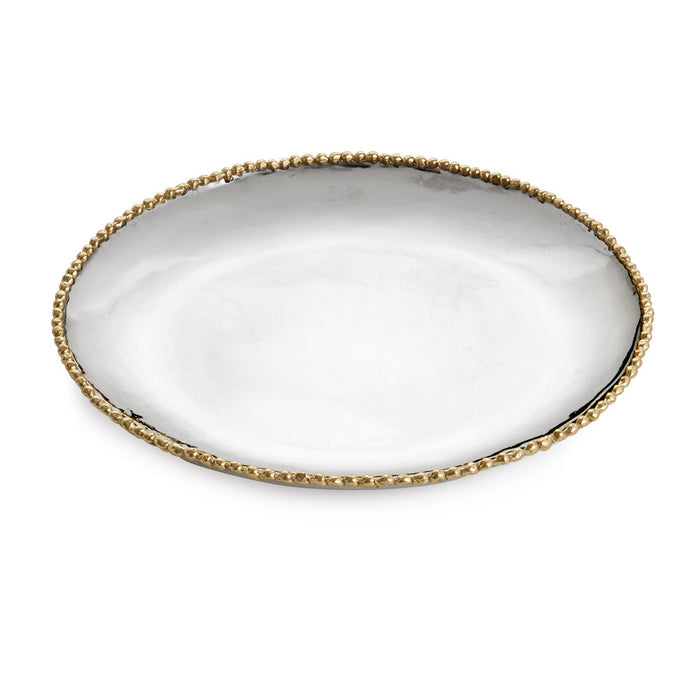 Molten Gold Round Charger - RSVP Style