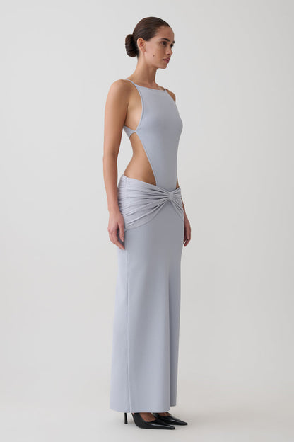 Nathaelie Sleeveless Maxi Dress - Sky Blue