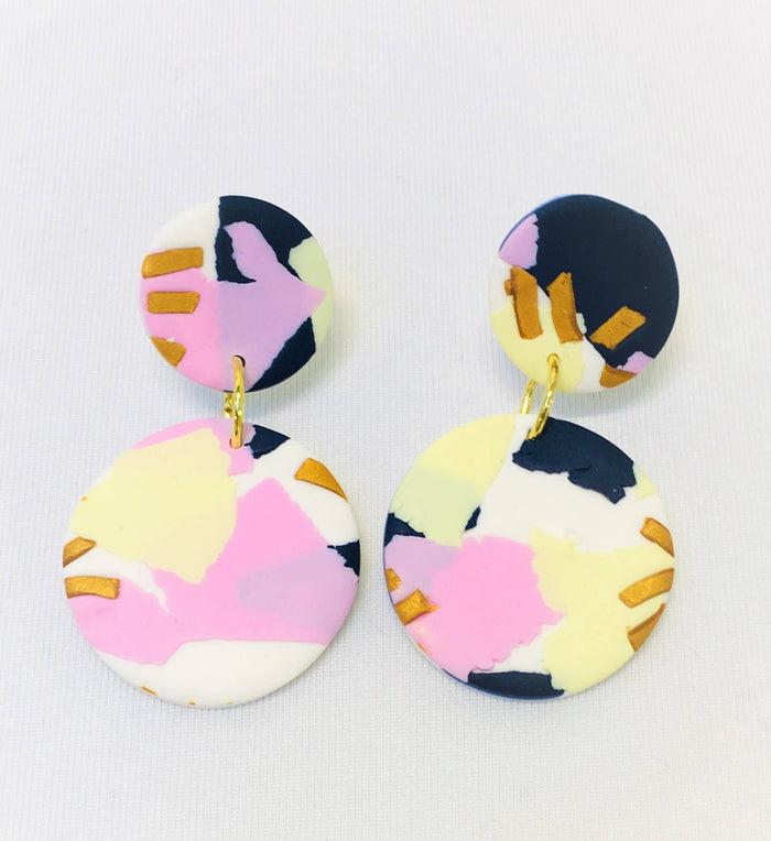 No Shrinking Violet - Summer Nights - Medium Earrings