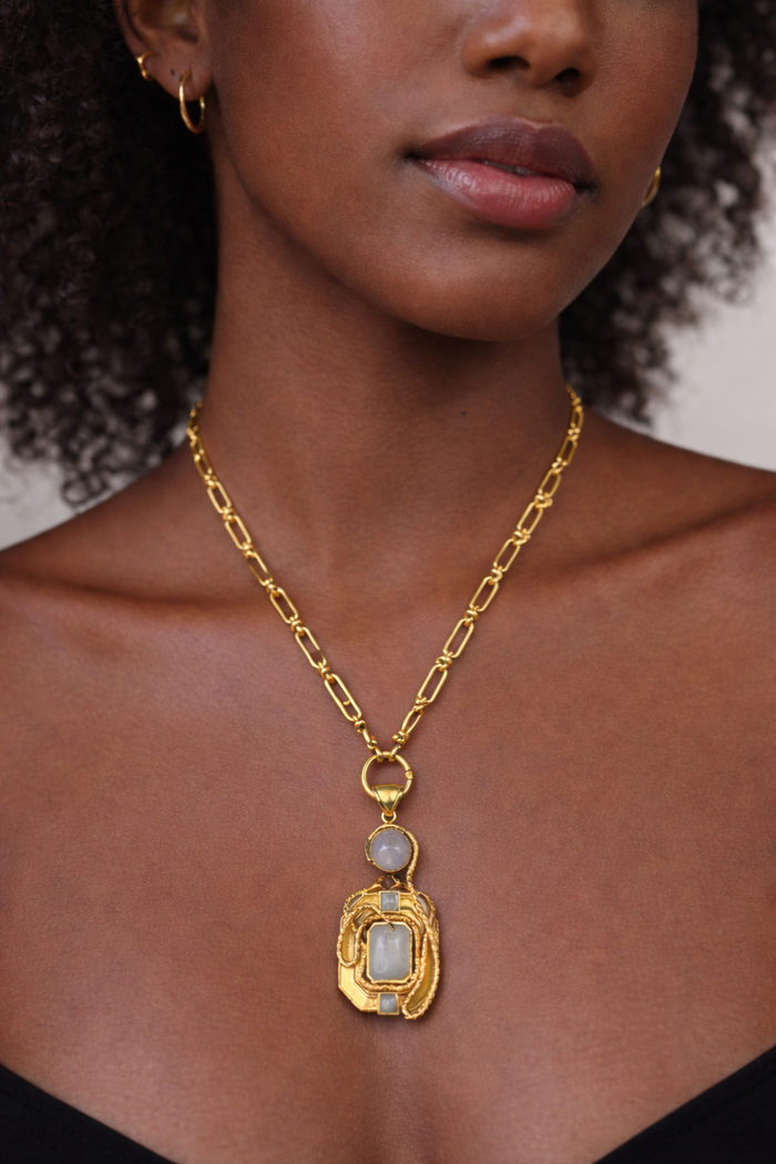 Nura Snake Necklace