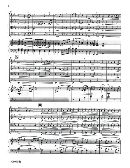 O Divine Redeemer - String Quartet