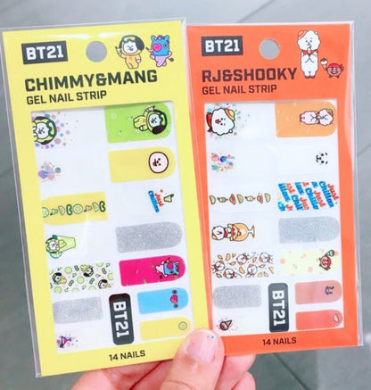 [OLIVE YOUNG X BT21] Gel Nail Strip