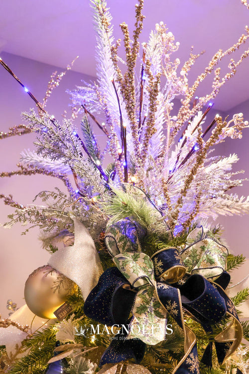 Outdoor Frozen Lighted Branch Set of 3