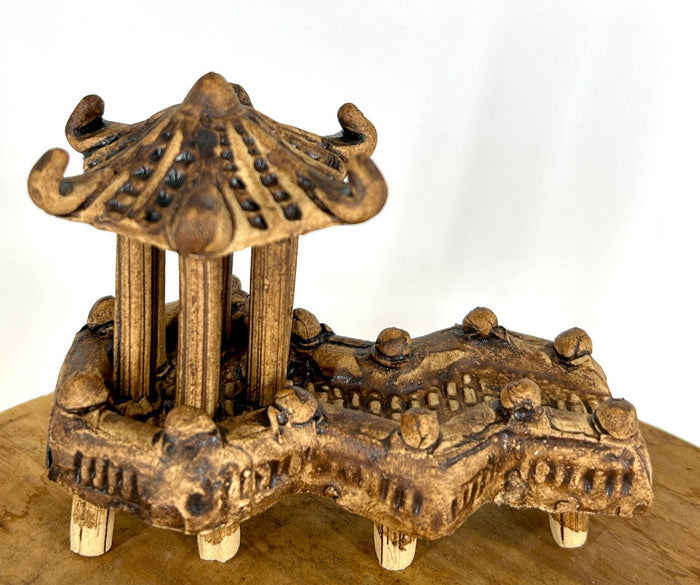 Pagoda Styled Gazebo Figurine - 3