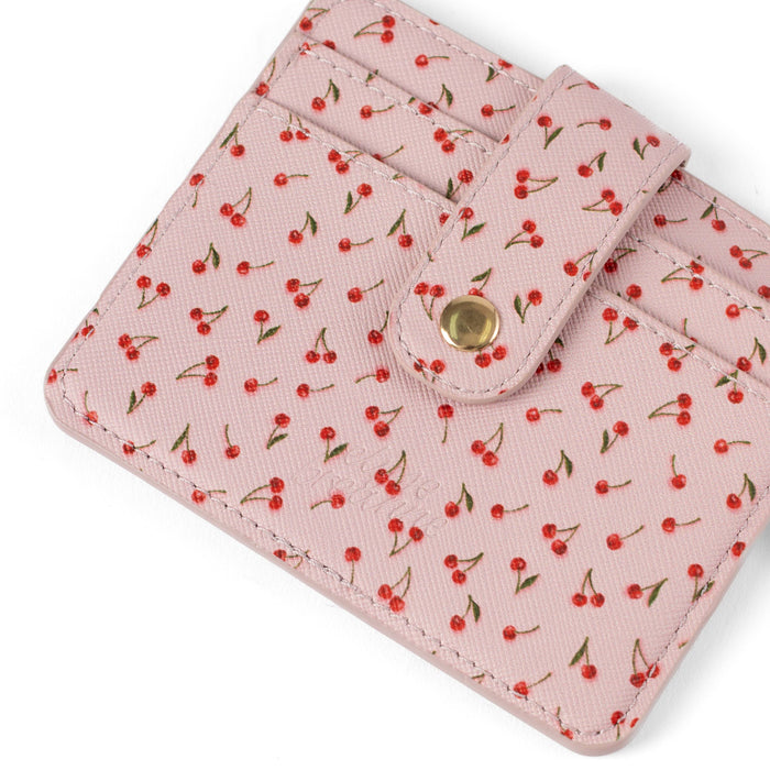 Painted Cherries Card Wallet