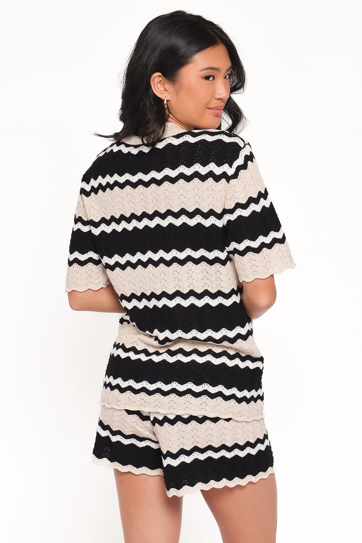 Cam Knitted Shirt - Sand