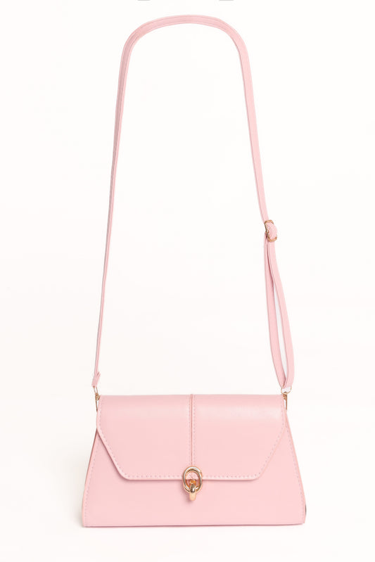 Alba Handbag - Pale Pink