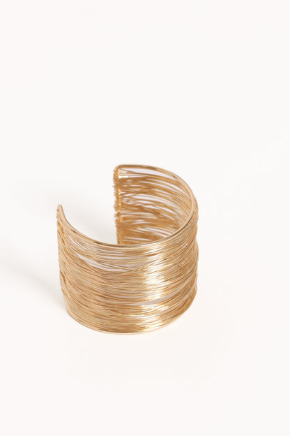 Anais Cuff Bracelet - Gold