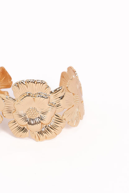 Bloom Cuff Bracelet - Gold