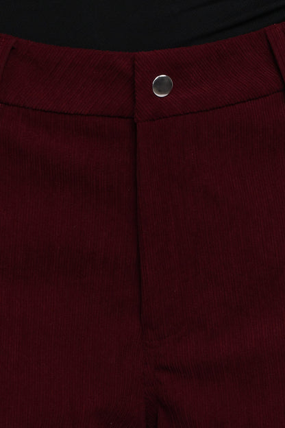 Barrett Corduroy Pant - Berry