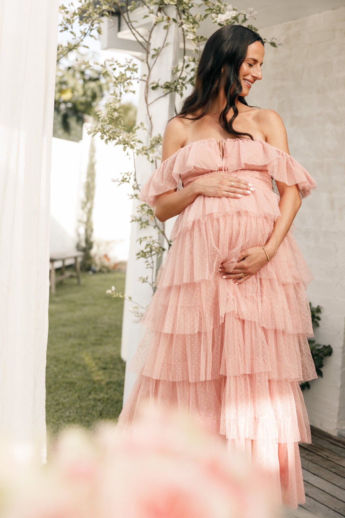 Belle Maxi Dress - Blush