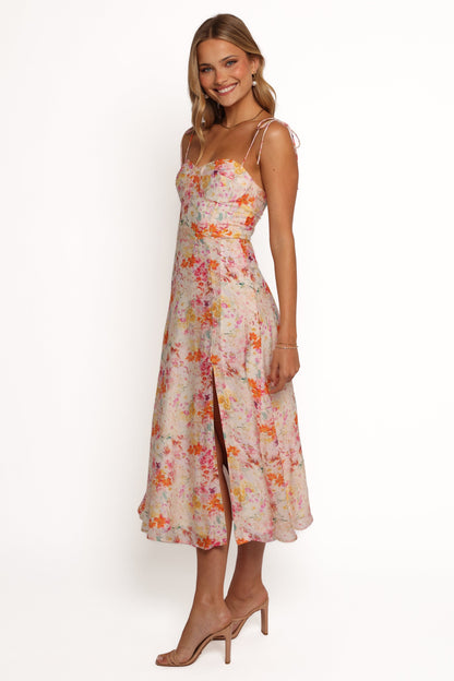 Cordelia Midi Dress - Floral