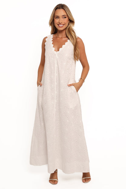 Gabriella Maxi Dress - White