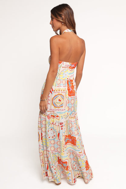 Jelena Maxi Dress - Aelia Print