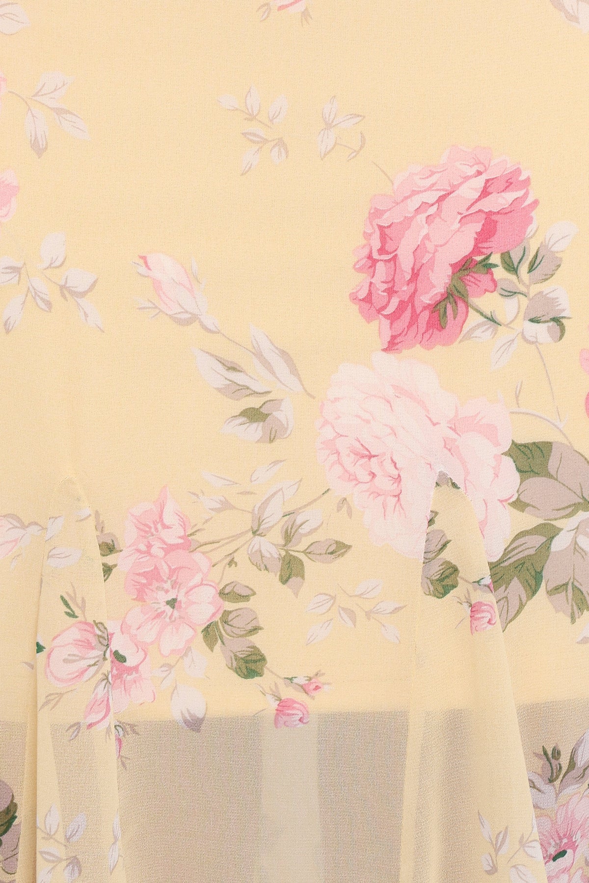 Keani Maxi Dress - Yellow Floral
