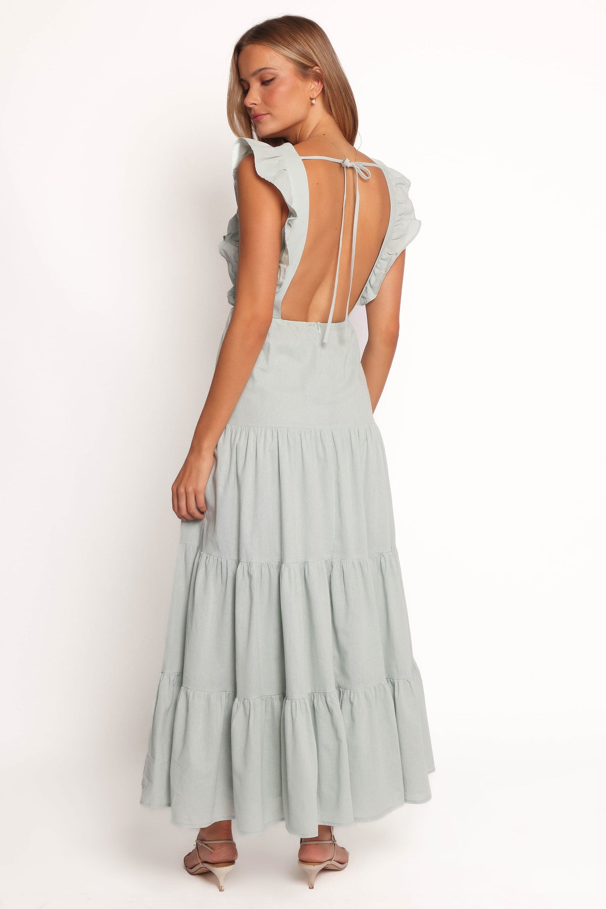 Lillian Maxi Dress - Pale Blue