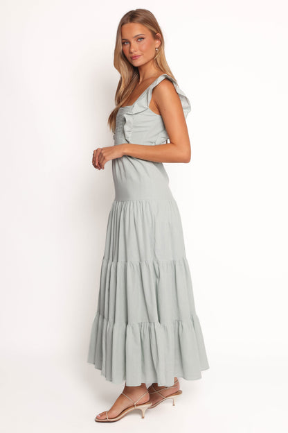 Lillian Maxi Dress - Pale Blue
