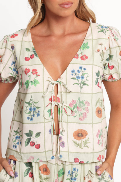Asta Short Set - Flower Market