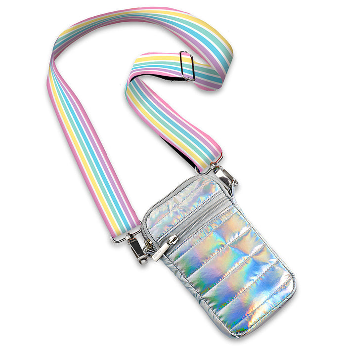 Puffer Camera Case - Candy Stripe