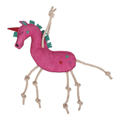 qhp pink unicorn horse toy
