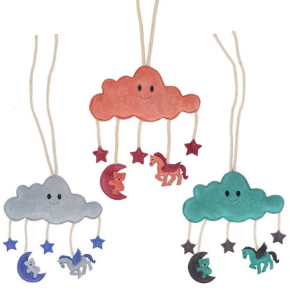 horse toy stall hanger green pink blue novy