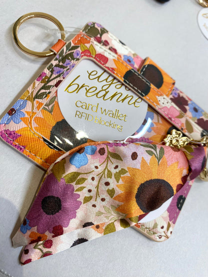 Rainbow Garden Card Wallet
