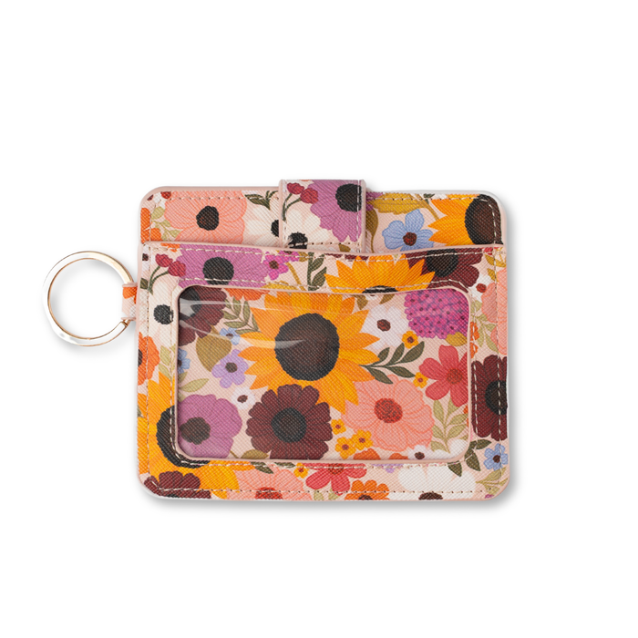 Rainbow Garden Card Wallet