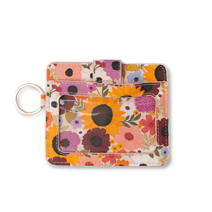 Rainbow Garden Card Wallet