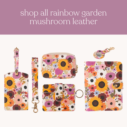 Rainbow Garden Card Wallet