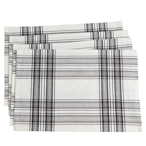 Refined Classic Plaid Placemat