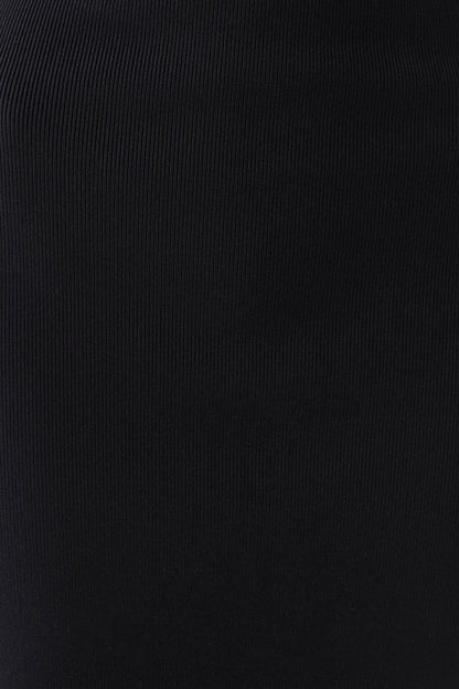 Robin Strappy Back Bandage Maxi Dress - Black