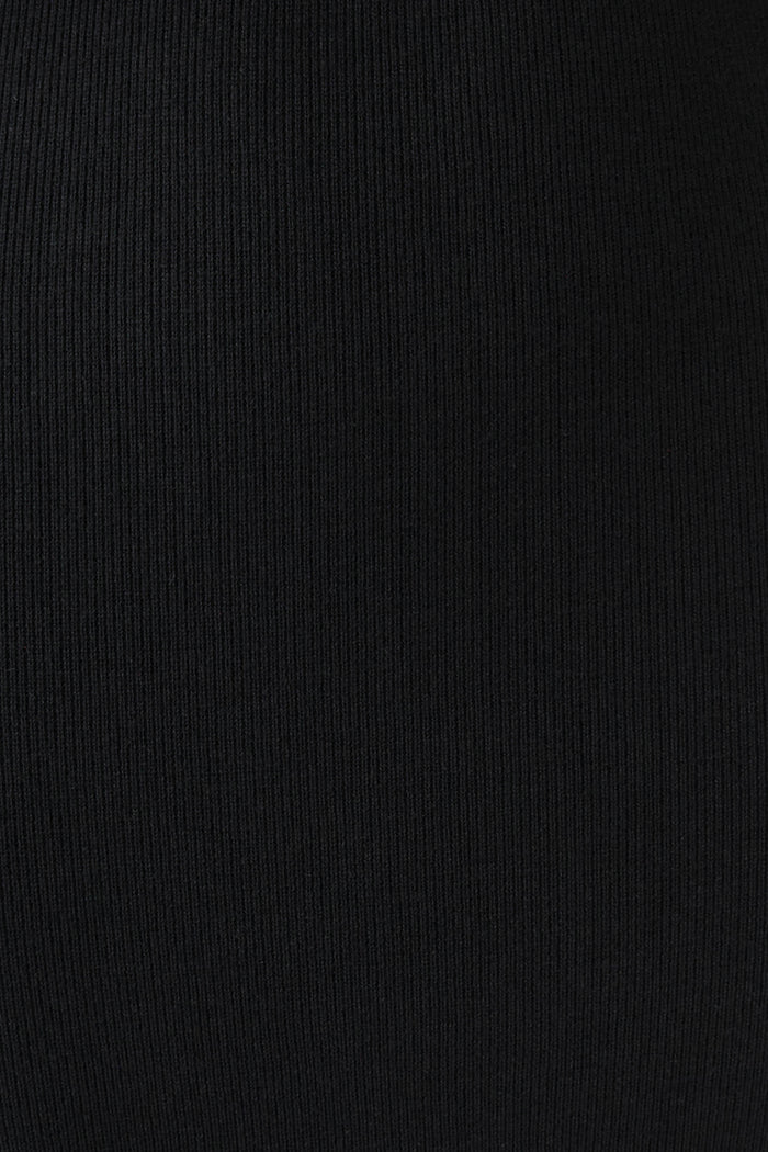 Rowan Long Sleeve Knit Maxi Dress - Black