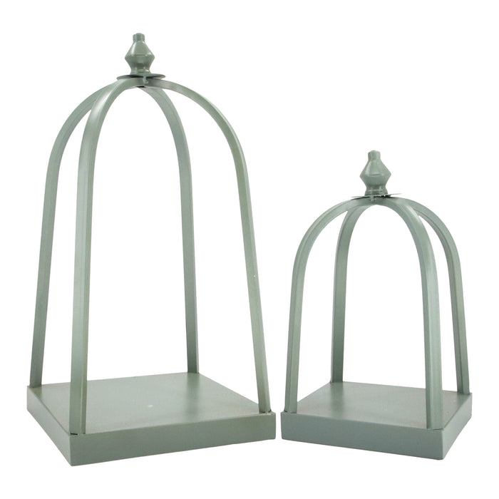 Sage Green Gothic Lanterns - 2 Sizes