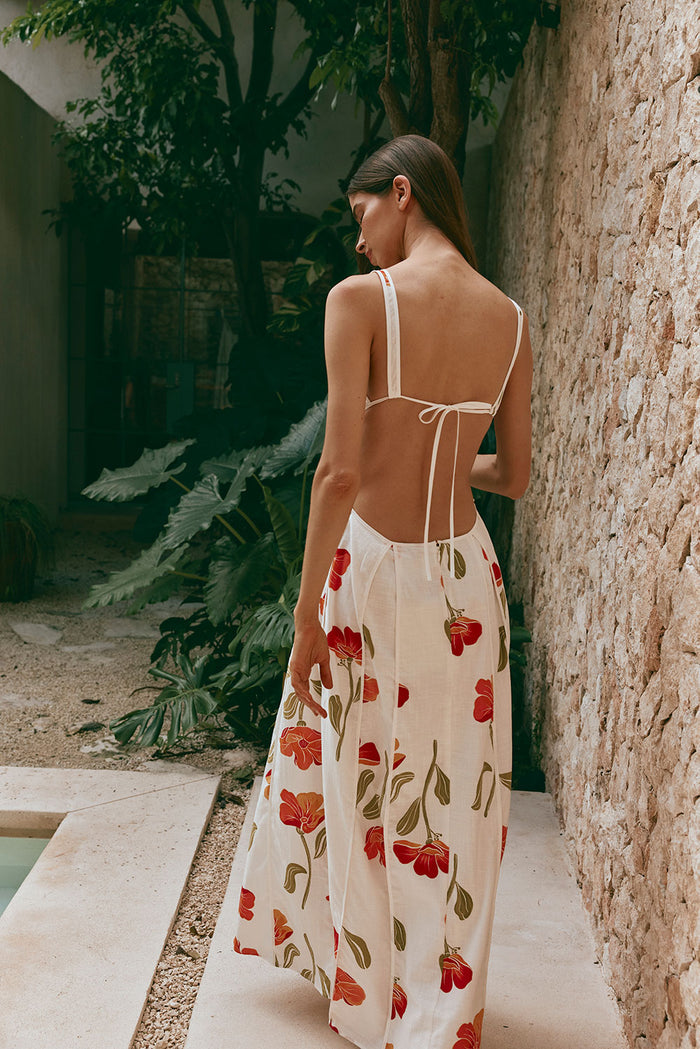 SAMPLE-Eliska Dress - Poppy