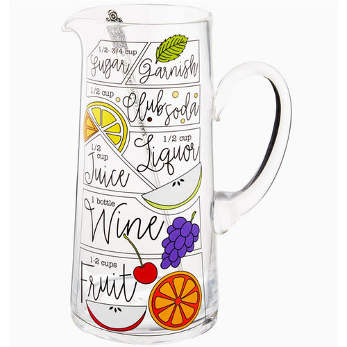 Sangari Glass Pitcher