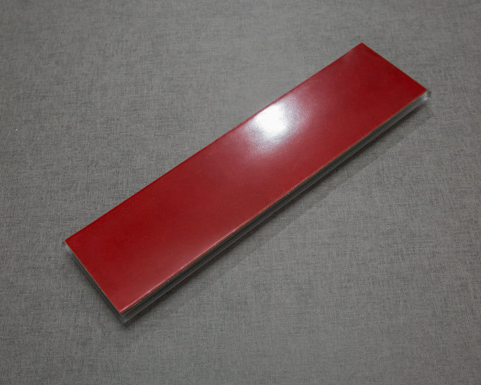 Red / 12 inch / Tempered Glass