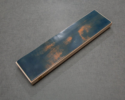 Blue Marble / 12 inch / Hinoki Wood