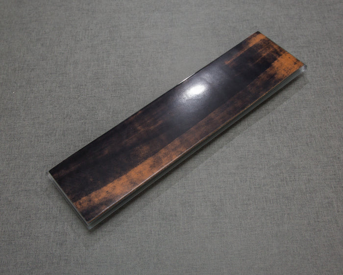 Black Marble / 12 inch / Tempered Glass