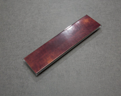Burgundy Marble / 10 inch / Tempered Glass