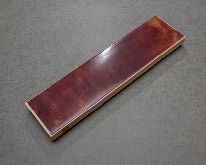 Burgundy Marble / 12 inch / Hinoki Wood
